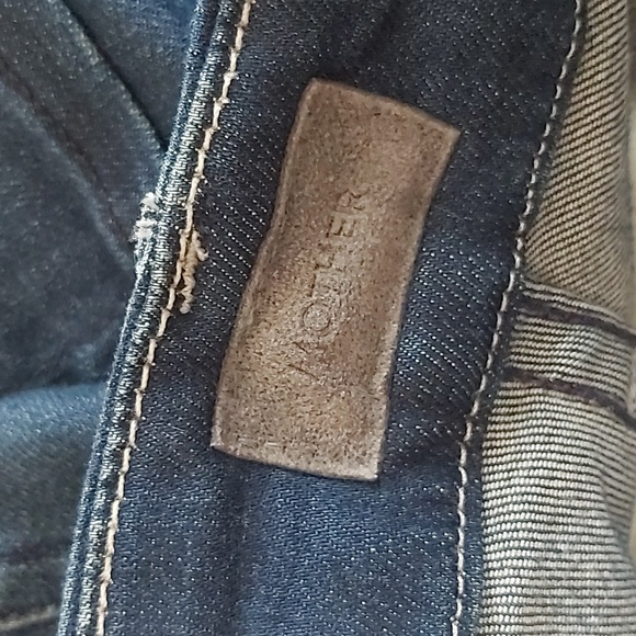 MOTHER High Waisted Looker Ankle Fray Jeans in Tongue and Chic Size 25 - Picture 12 of 15